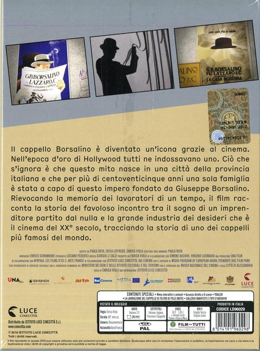 Borsalino City<span>.</span> Special Edition di Enrica Viola - DVD - 2