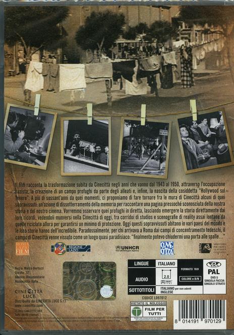 Profughi a cinecittà di Marco Bertozzi - DVD - 2