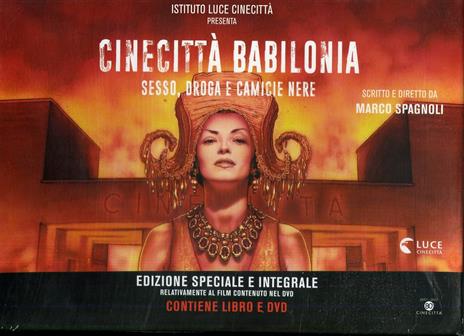 Cinecittà Babilonia. Con libro (DVD) di Marco Spagnoli - DVD