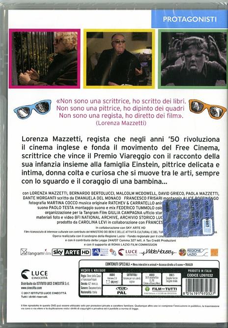 Perché sono un genio! Lorenza Mazzetti (DVD) di Steve Della Casa,Francesco Frisari - DVD - 2