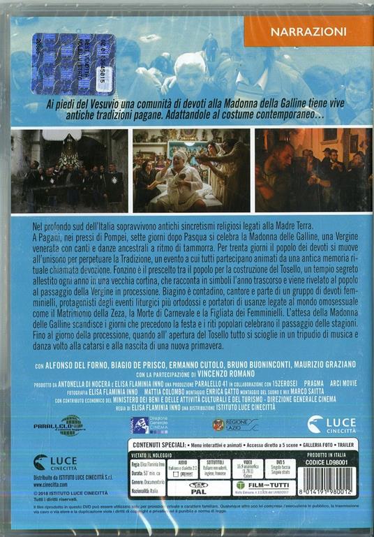 Pagani di Elisa Flaminia Inno - DVD - 2