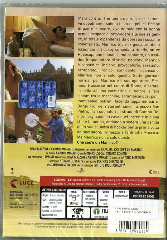 Che cos'è un Manrico (DVD) di Antonio Morabito - DVD - 2