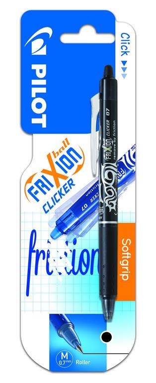 Pilot Penna A Sfera Frixion Cliker Cancellabile Nero