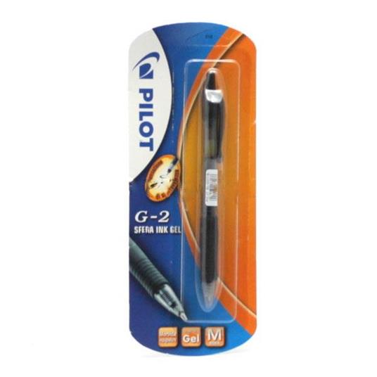 Penna Scatto Gel Pilot G2 Nero bl. 1 - Pilot - Cartoleria e scuola