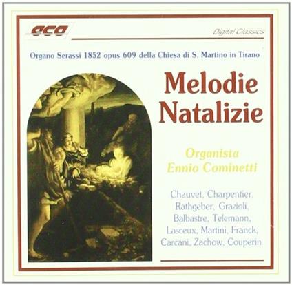 Melodie natalizie - CD Audio di Ennio Cominetti