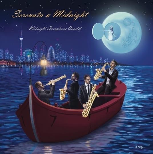 Serenata a Midnight - CD Audio di Midnight Saxophone Quartet