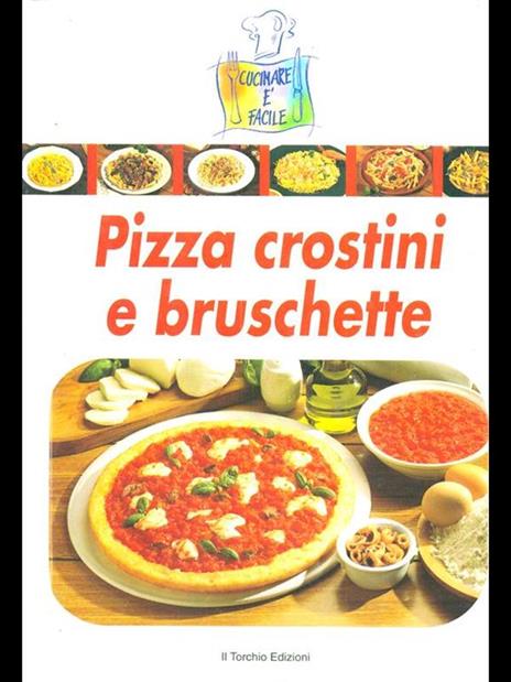 Pizza, crostini e bruschette - copertina