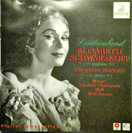 Liederabend - CD Audio di Elisabeth Schwarzkopf