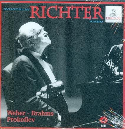 Klaviersonaten - CD Audio di Johannes Brahms,Carl Maria Von Weber,Sviatoslav Richter