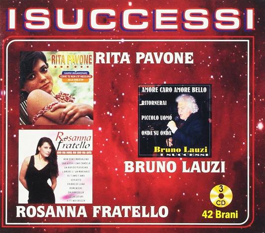 I Successi. Rita Pavone e Bruno Lauzi - CD Audio di Bruno Lauzi,Rita Pavone