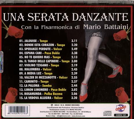 Una serata danzante con la fisa vol.2 - CD Audio di Mario Battaini - 2