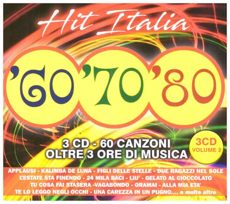 Hit Italia '60, '70, '80 vol.2 - CD Audio