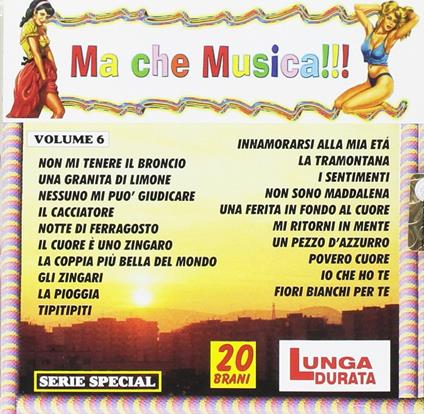 Ma Che Musica !!! vol.6 - CD Audio