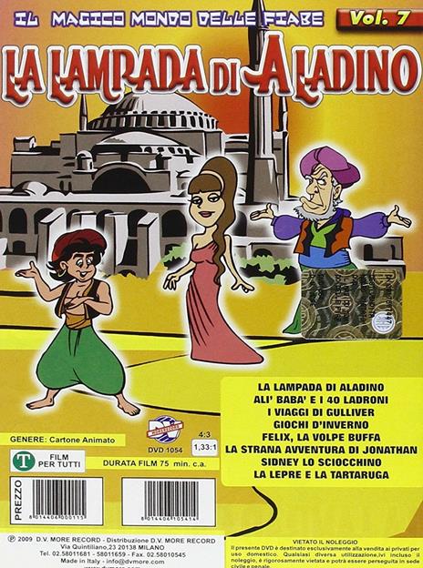 La Lampada Di Aladino. Il Magico Mondo Delle Fiabe - DVD - 2