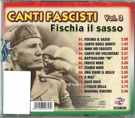 Fischia il sasso vol.3 - CD Audio - 2