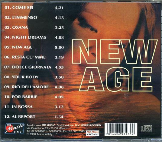 New Age - CD Audio di Al Ventura - 2