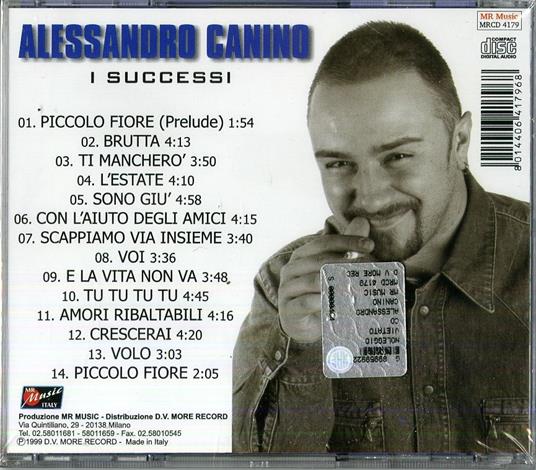 I successi - CD Audio di Alessandro Canino - 2