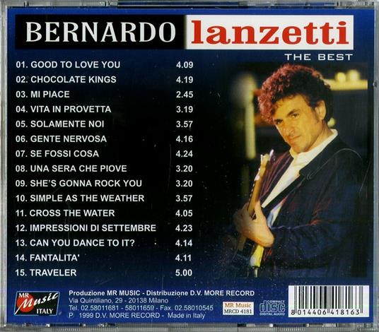 The Best - CD Audio di Bernardo Lanzetti - 2