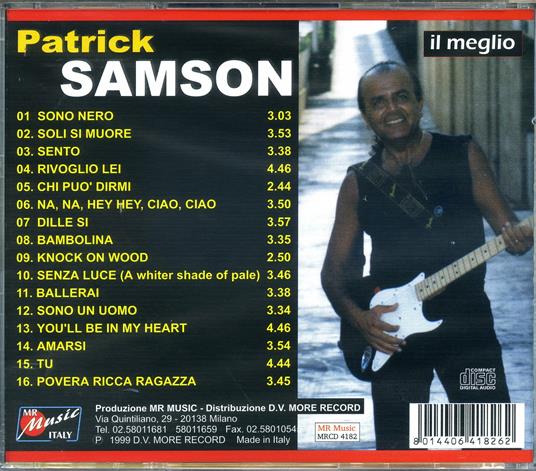 Il meglio - CD Audio di Patrick Samson - 2