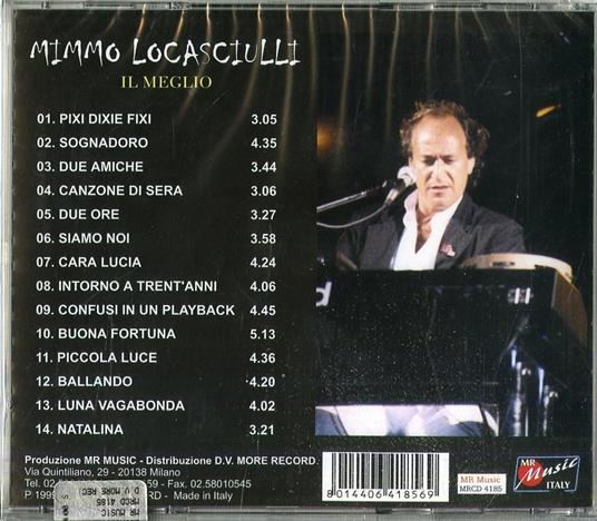 Il meglio - CD Audio di Mimmo Locasciulli - 2