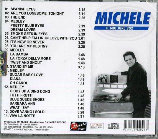 Il mio juke box - CD Audio di Michele - 2