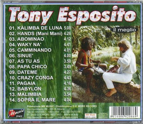 Il meglio - CD Audio di Tony Esposito - 2