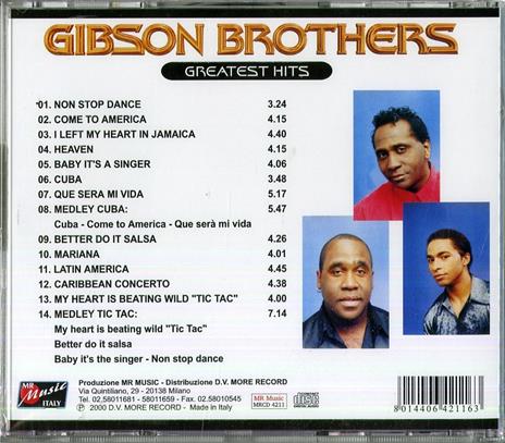 Greatest Hits - CD Audio di Gibson Brothers - 2