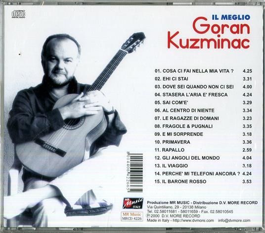 Il meglio - CD Audio di Goran Kuzminac - 2