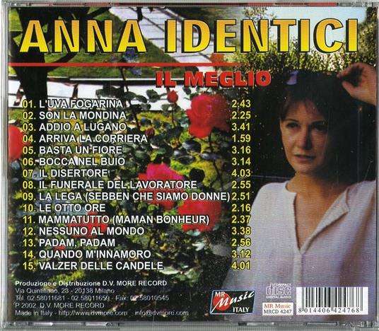 Il meglio - CD Audio di Anna Identici - 2