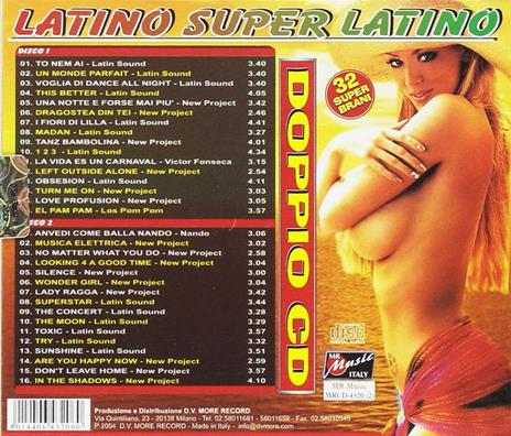 Latino super latino - CD Audio - 2