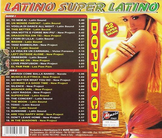 Latino super latino - CD Audio - 2