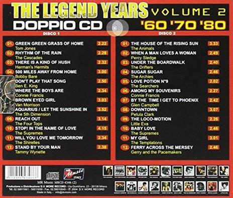 The Legend Years vol.2 - CD Audio - 2