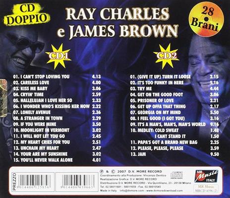 Best - CD Audio di James Brown,Ray Charles - 2