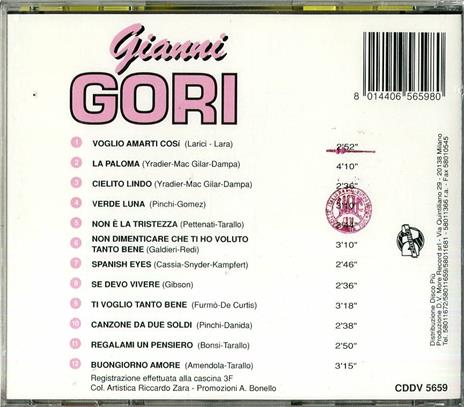 Il Meglio Del Ballo Liscio - CD Audio di Gianni Gori - 2