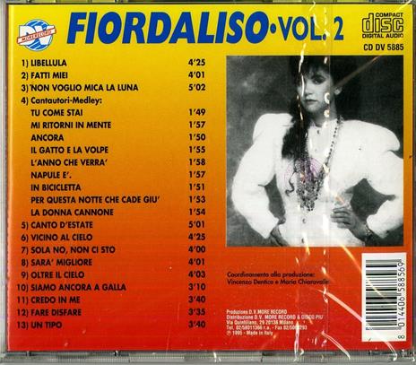 Il meglio vol.2. Libellula - CD Audio di Fiordaliso - 2