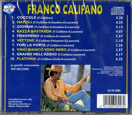 Napoli - CD Audio di Franco Califano - 2