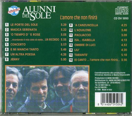 Il Meglio - CD Audio di Gli Alunni del Sole - 2