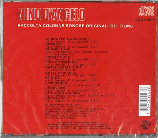 Colonne sonore originali - CD Audio di Nino D'Angelo - 2