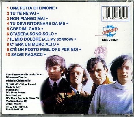 Il meglio. Una fetta di limone - CD Audio di I Delfini - 2