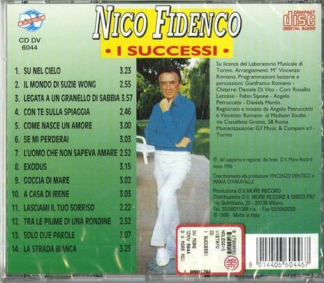 I successi - CD Audio di Nico Fidenco - 2
