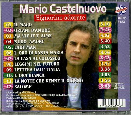 Signorine adorate - CD Audio di Mario Castelnuovo - 2