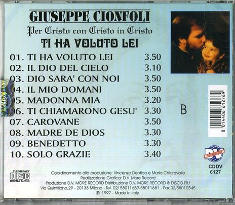 Ti ha voluto lei - CD Audio di Giuseppe Cionfoli - 2