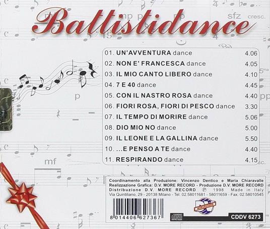 Battistidance - CD Audio - 2