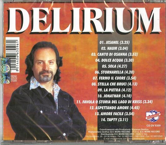 Jesahel - CD Audio di Delirium - 2