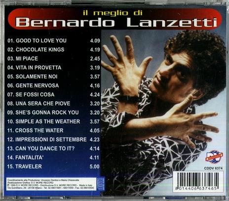 Il meglio - CD Audio di Bernardo Lanzetti - 2
