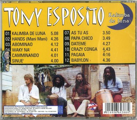 Kalimba de Luna - CD Audio di Tony Esposito - 2