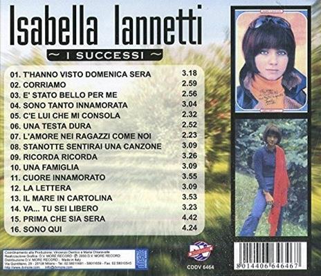 I successi - CD Audio di Isabella Iannetti - 2