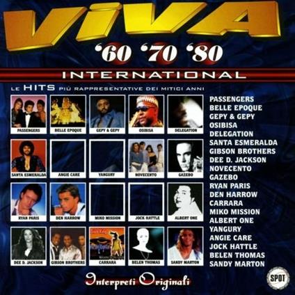 Viva 60 70 80 International - CD Audio