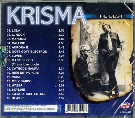The Best - CD Audio di Krisma - 2