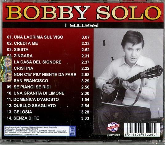 I successi - CD Audio di Bobby Solo - 2